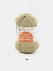 Золотистый хаки пряжа Пехорка Конопляная 70% Хлопок 30% Конопля 50г 280м
