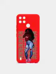 Красный чехол Realme C21Y