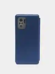 Синий чехол-книжка для Xiaomi Redmi Note 10, Note 10S, разные цвета