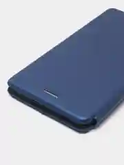 Синий чехол-книжка для Xiaomi Redmi Note 10, Note 10S, разные цвета