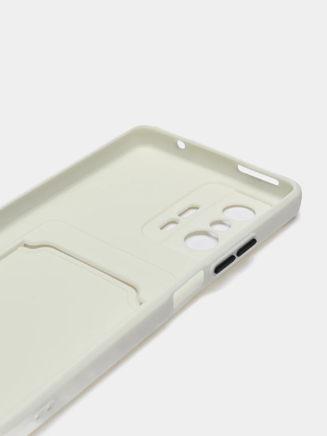 Кремовый чехол с отделением для пластиковой карты XIAOMI 11T / XIAOMI 11T pro