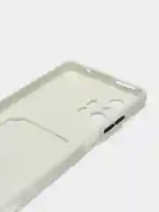 Кремовый чехол с отделением для пластиковой карты XIAOMI 11T / XIAOMI 11T pro