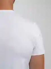 Белый футболка мужская из хлопка