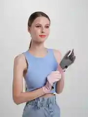 Розовый перчатки спортивные, для фитнеса