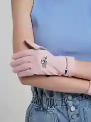 Розовый перчатки спортивные, для фитнеса