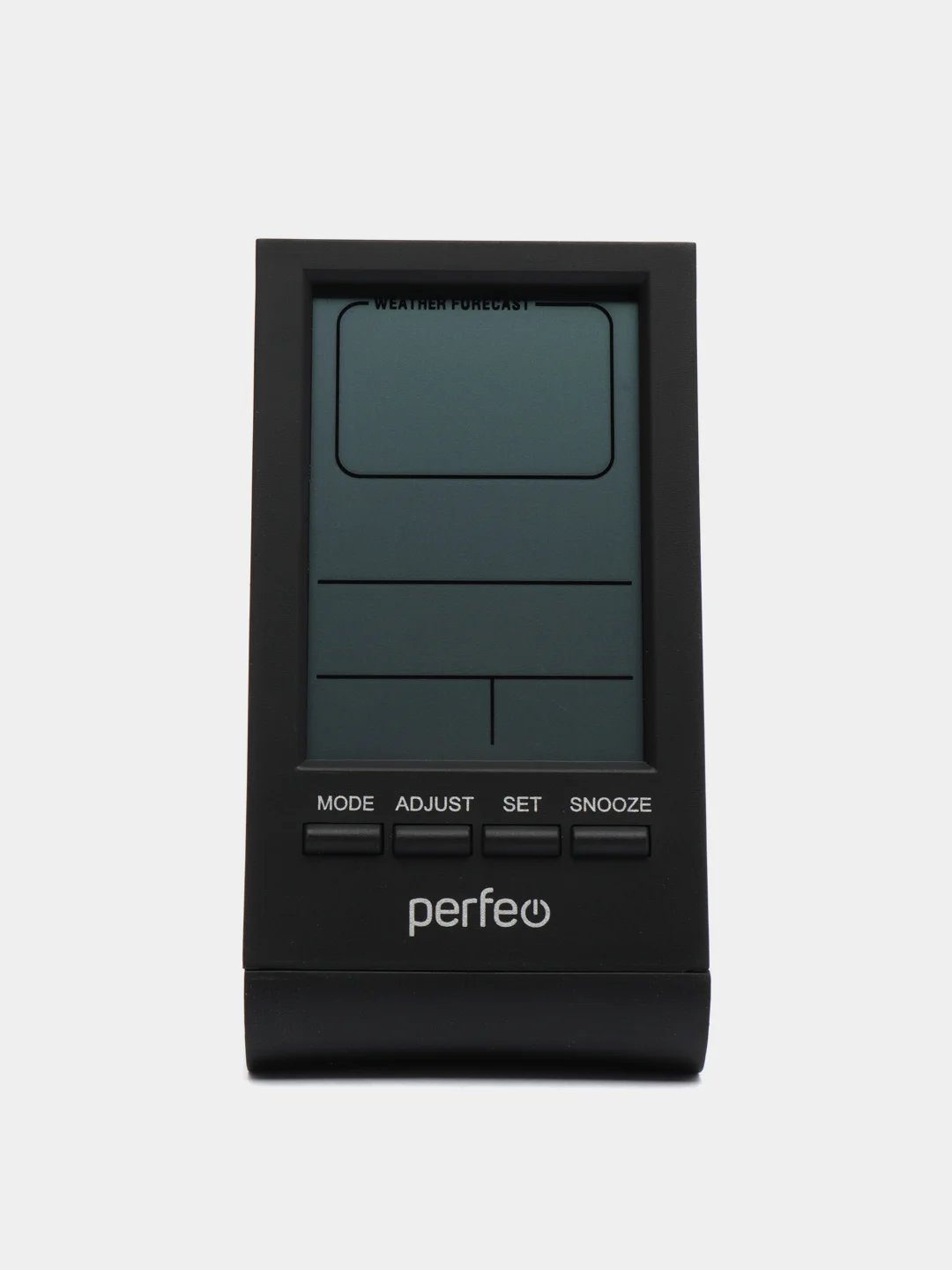 Черный часы-метеостанция Perfeo "Angle", 2 цвета