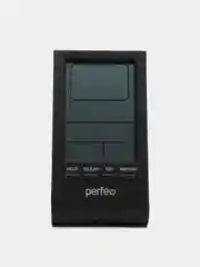Черный часы-метеостанция Perfeo "Angle", 2 цвета