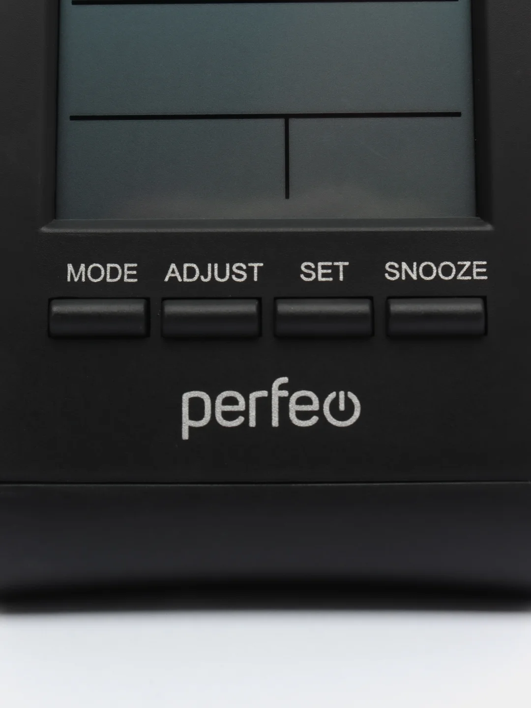 Черный часы-метеостанция Perfeo "Angle", 2 цвета