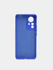 Синий чехол с защитой камеры и бархатом внутри XIAOMI 12 PRO