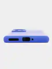 Синий чехол с защитой камеры и бархатом внутри XIAOMI 12 PRO