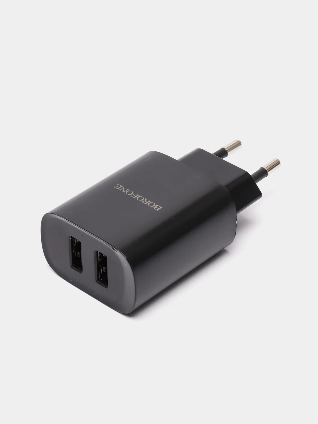 Черный сетевое зарядное устройство BOROFONE BN2 + кабель Type-C / Lightning/ Micro, 2 USB