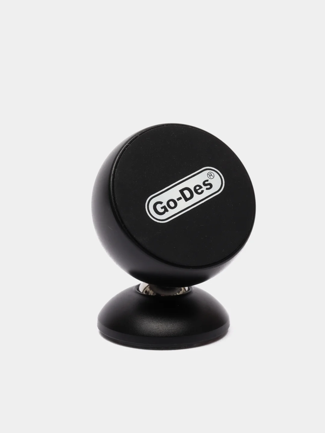 Черный автомобильный магнитный держатель для телефона Go-Des GD-HD669, металлический