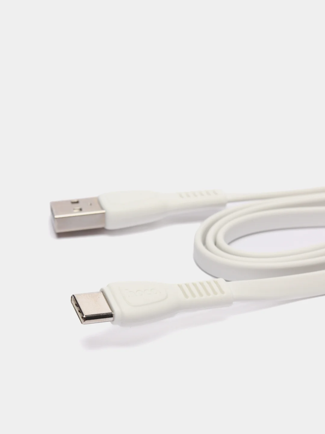 Белый usb-кабель HOCO X40 для зарядки и передачи данных Lightning/Micro USB/Type-C, 2.4A, 1 м