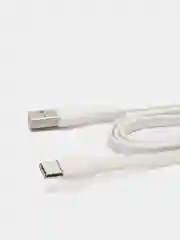 Белый usb-кабель HOCO X40 для зарядки и передачи данных Lightning/Micro USB/Type-C, 2.4A, 1 м