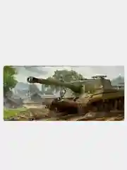 Игровой коврик для мыши WoT, танки ,объект 268, ГТА, GTA, World Of Tanks игра