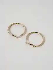 Золотой серьги Кольца фактурные