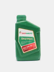 Моторное масло Татнефть Прогресс SAE 10W-40. Полусинтетическое. 1 л
