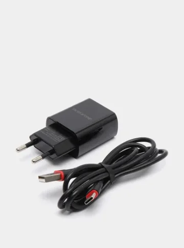 Сетевое зарядное устройство Borofone BA20A 1xUSB до 2.1А с кабелем Type-C (Для Android)