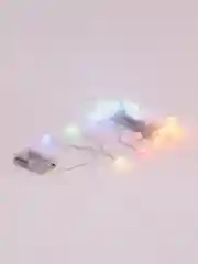 Зеленый светодиодная гирлянда "Лампочки", 40 LED, 20 LED, 10  LED