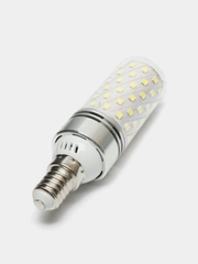 Светодиодная лампа, энергосберегающая, без мерцания, e14, 16w, 6500K