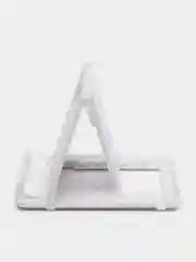 Белый регулируемая подставка для телефона