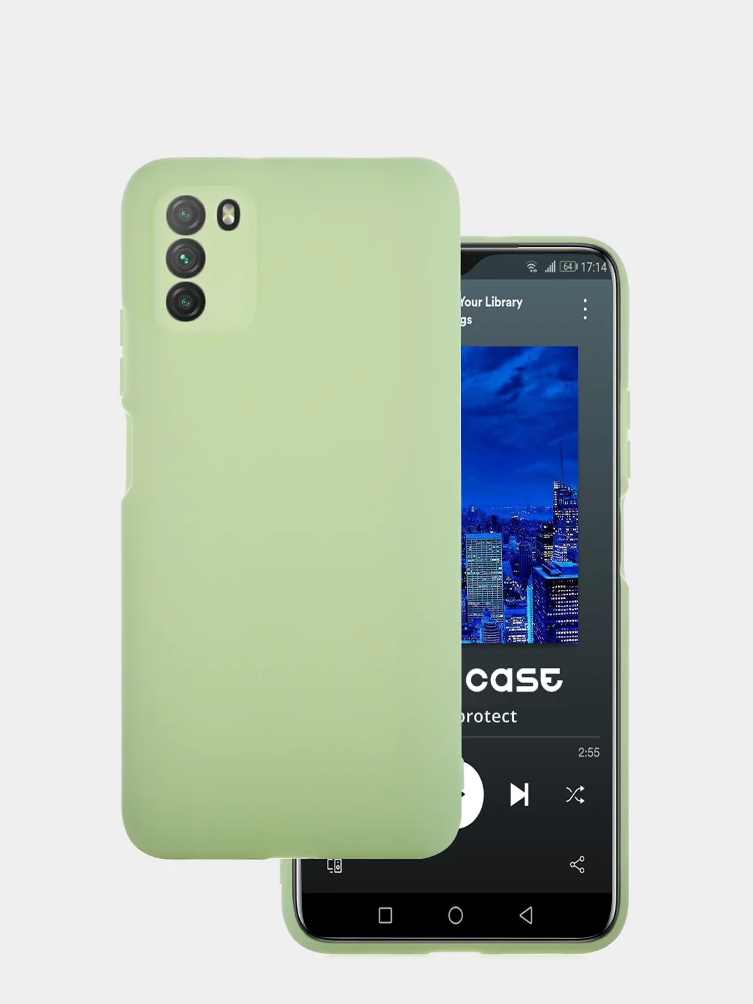 Чехол на Xiaomi Poco X3, Poco M3 силиконовый