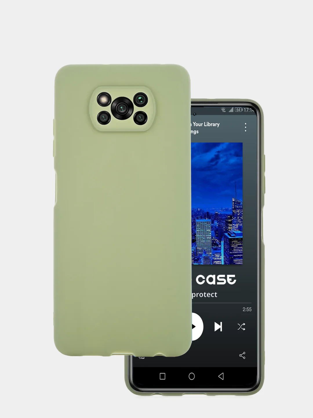 Чехол на Xiaomi Poco X3, Poco M3 силиконовый