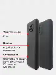 Чехол на Xiaomi Poco X3, Poco M3 силиконовый