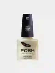 "гель лак для ногтей без лампы POSH с Блестками  фольга в молоке 303