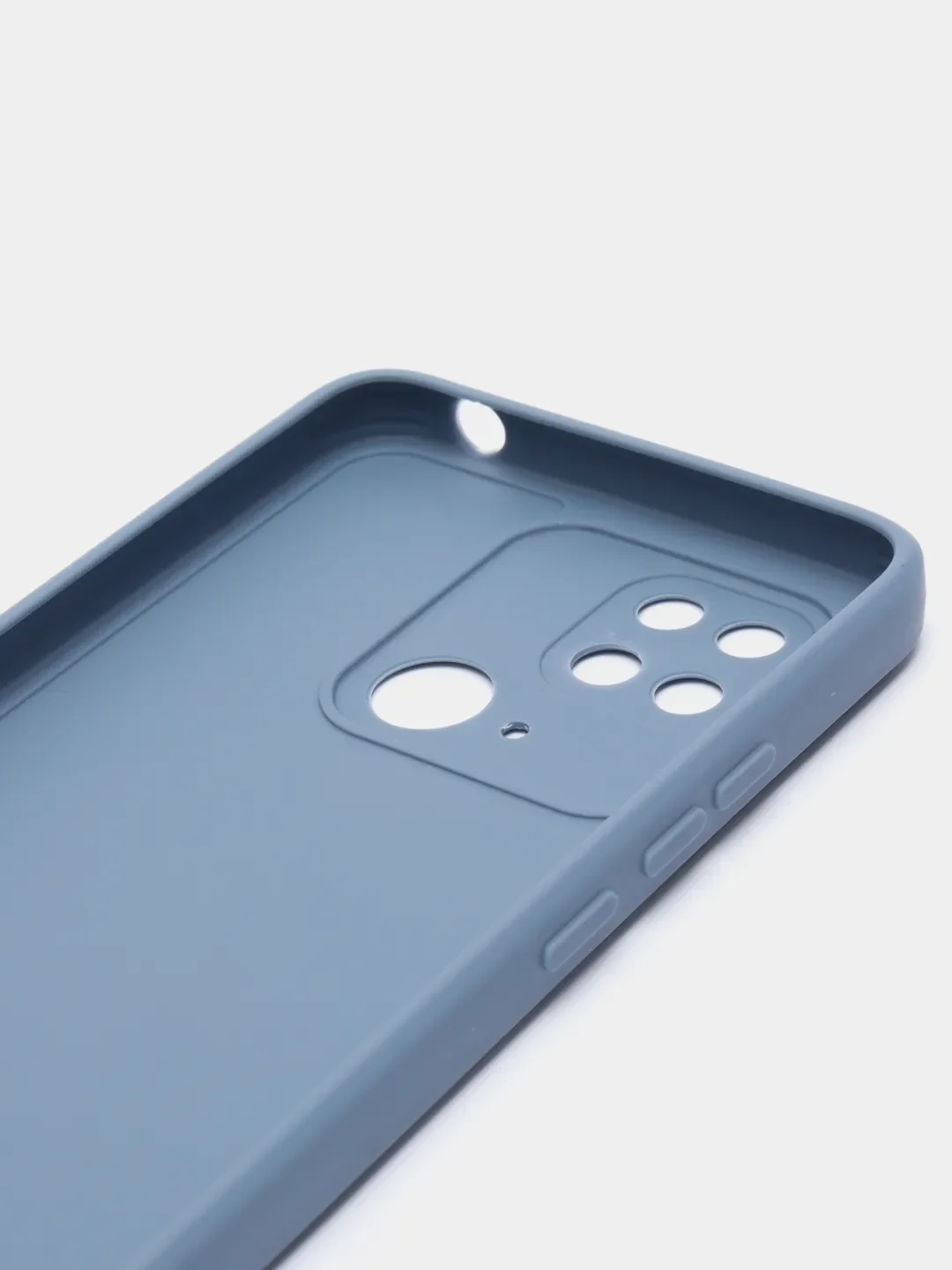 Серый меланж чехол для Xiaomi Redmi 10C, Redmi 10c NFC, Poco C40
