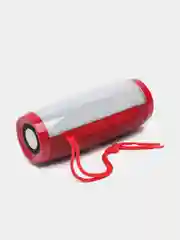 Красный портативная беспроводная колонка Bluetooth TG 157 с радио приемником