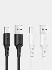 Кабель Type-C 3.0A, Lightning 2.4A, Micro USB 2.4A, быстрая зарядка 1 м Borofone BX47, 1 м