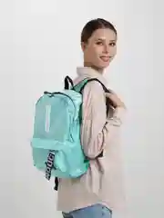 Бирюзовый школьный рюкзак
