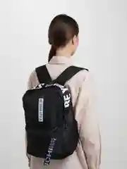 Черный школьный рюкзак
