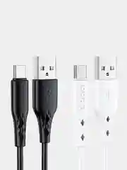 Кабель Type-C, MicroUSB зарядка для айфон Borofone BX48, для зарядки тэпси теэпси андройд