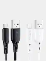 Кабель Type-C, MicroUSB зарядка для айфон Borofone BX48, для зарядки тэпси теэпси андройд