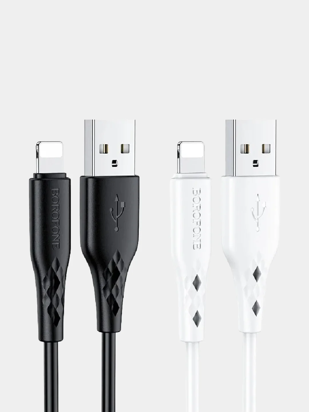 Кабель Type-C, MicroUSB зарядка для айфон Borofone BX48, для зарядки тэпси теэпси андройд