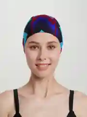 Аметистовый шапочка для плавания, тканевая