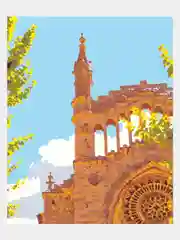 Картина по номерам на холсте с подрамником, 50 x 40, "Испанская церковь"