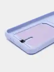 Лавандовый чехол Xiaomi Redmi 10A / 9C, Сяоми Редми 10А / 9С, с карманом для карты, силиконовый
