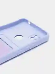 Лавандовый чехол Xiaomi Redmi 10A / 9C, Сяоми Редми 10А / 9С, с карманом для карты, силиконовый