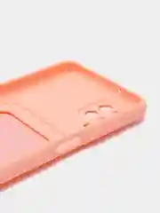 Конфетный чехол Samsung Galaxy A12 / M12, Самсунг Галакси А12 / М12 силиконовый с карманом для карты