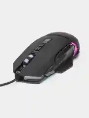 Мышь оптическая Perfeo "ACTIVE" GAME DESIGN, 7 кнопок, USB, чёрная, 4 цвета подсветка