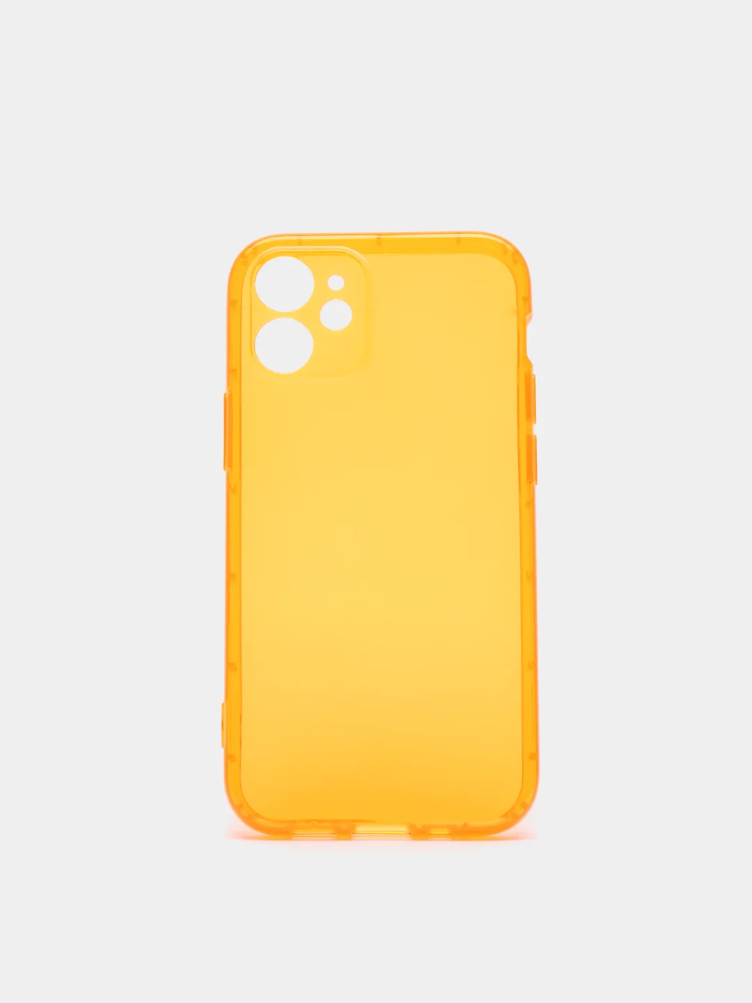 Оранжевый чехол на iPhone 13, 12, 11, 7, 8, SE 2020, Plus, X, XS, XR, Max, Pro, mini, прозрачный
