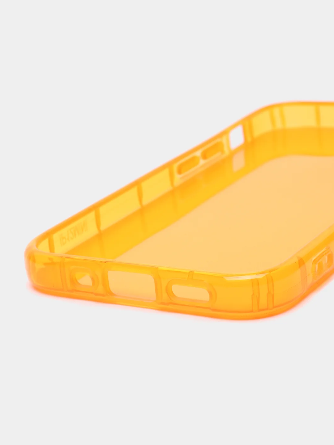 Оранжевый чехол на iPhone 13, 12, 11, 7, 8, SE 2020, Plus, X, XS, XR, Max, Pro, mini, прозрачный