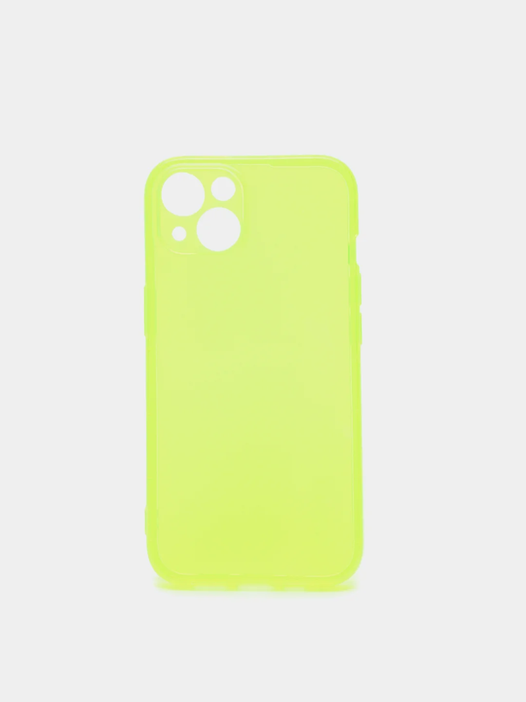 Желтый чехол на iPhone 13, 12, 11, 7, 8, SE 2020, Plus, X, XS, XR, Max, Pro, mini, прозрачный