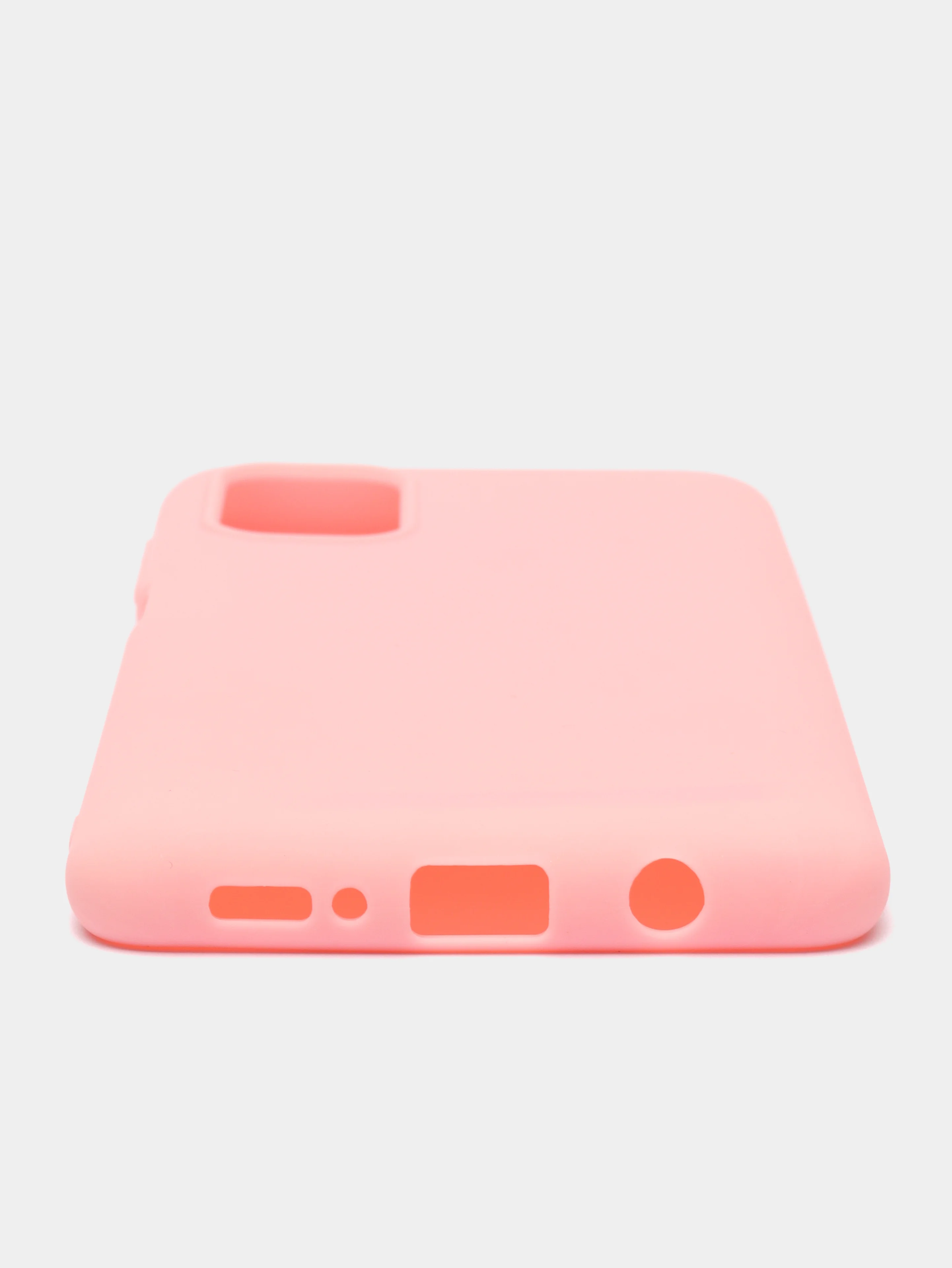 Розовый чехол для Samsung M51. Slim, силиконовый