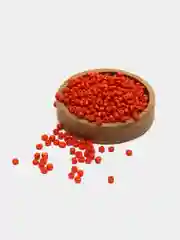 Коралловый бисер стеклянный, 10 г