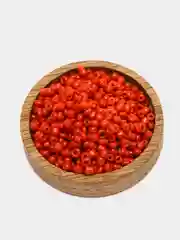 Коралловый бисер стеклянный, 10 г