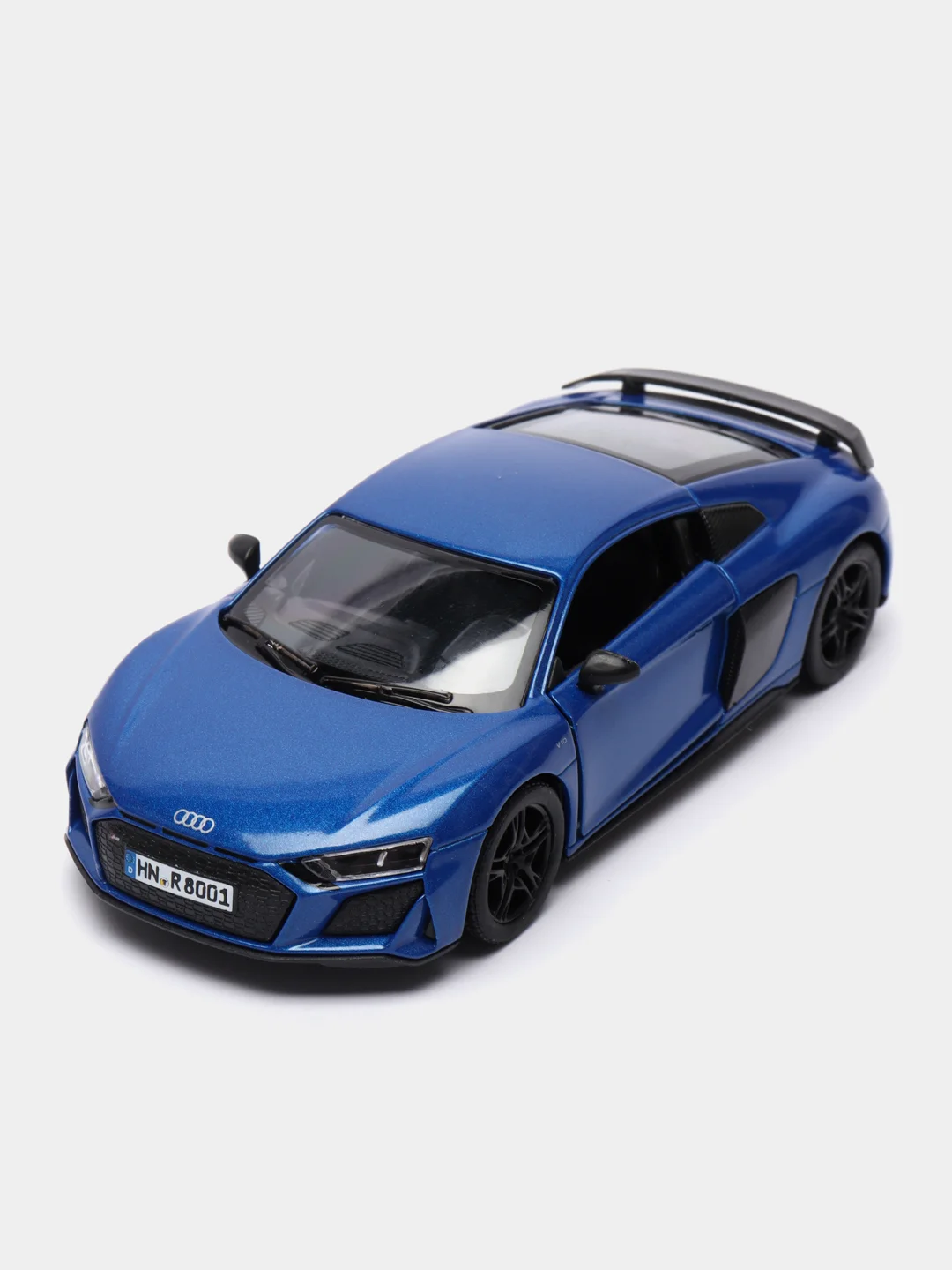 Красный металлическая машинка 1:38 Audi R8 Coupe 2020 KT5422D